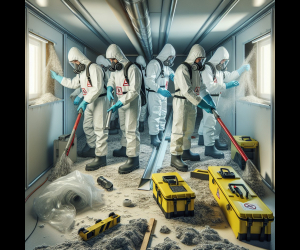 Bezpieczne usuwanie azbestu