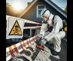 Bezpieczne usuwanie azbestu domowym sposobem